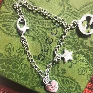 Gucci silver bracelet